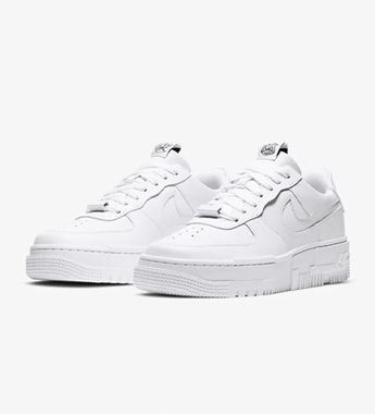 تصویر کتونی نایک ایرفورس 1 پیکسل سفید