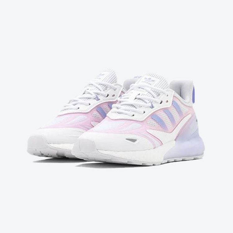 تصویر کتونى آدیداس زد ایکس 2K بوست ورژن ٢ سفید یاسى