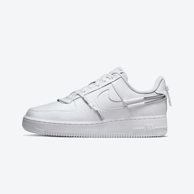 تصویر کتونی نایک ایرفورس 1 بندی سفید