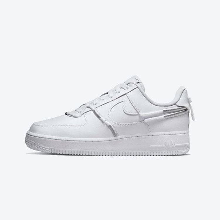 تصویر کتونی نایک ایرفورس 1 بندی سفید