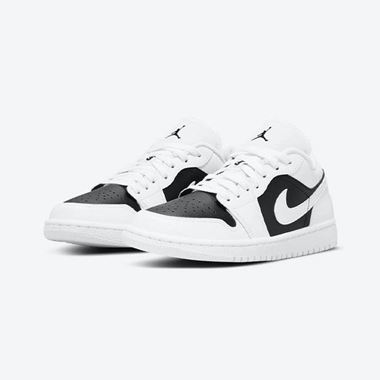 تصویر کتونی نایک ایر جردن 1 مشکی سفید