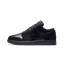 تصویر Nike Air Jordan 1 Low Triple Black Suede
