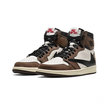 تصویر Nike Air Jordan 1 Mid Travis Scott Mocha
