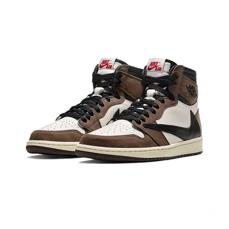 تصویر Nike Air Jordan 1 Mid Travis Scott Mocha