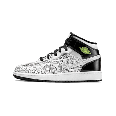 تصویر Nike Air Jordan 1 Mid DIY