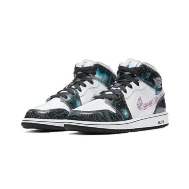 تصویر Nike Air Jordan 1 Mid White