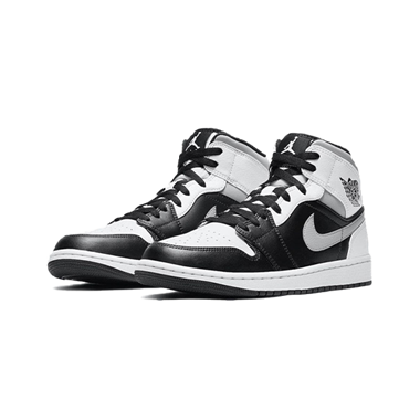 تصویر Nike Air Jordan 1 Mid White Black Grey
