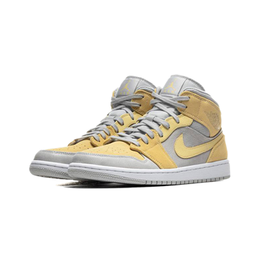 تصویر Nike Air Jordan 1 Mid Mixed Textures Yellow